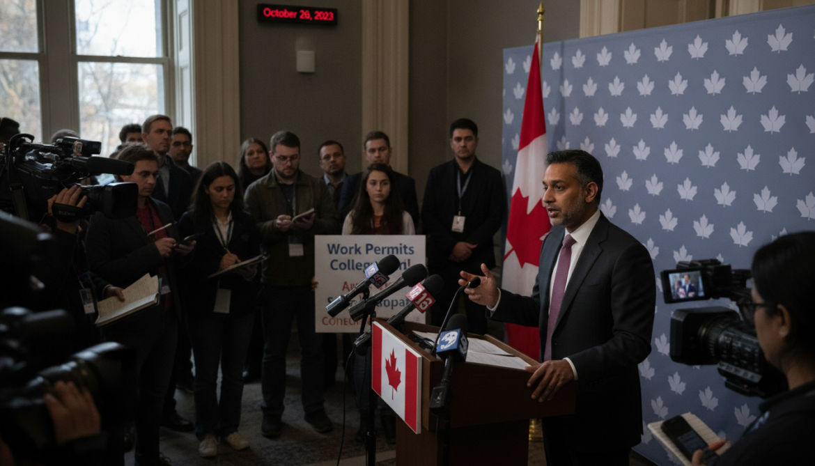 Singh announces protest over non-credit requirements blocking work permits and college offers