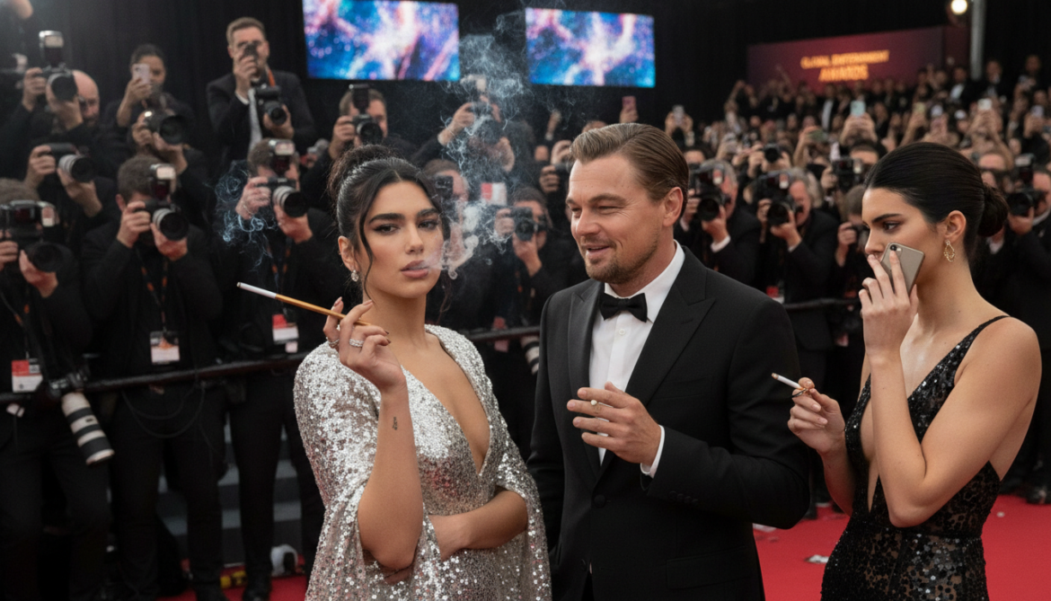 Smoking glamorized by celebrities raises public health alarms