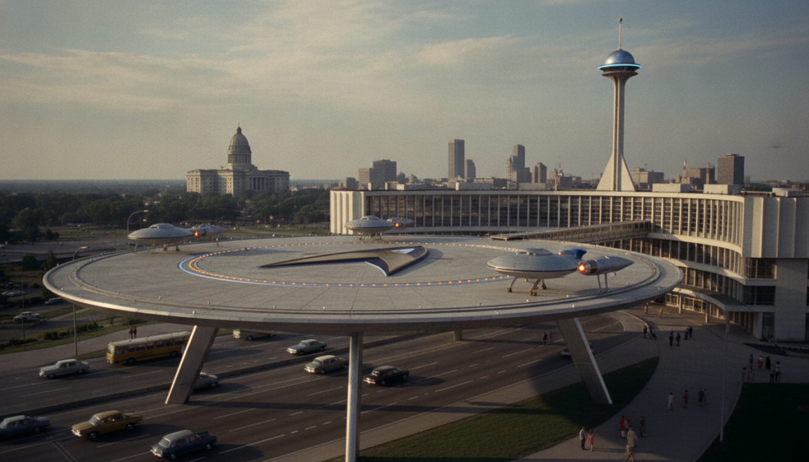 St Paul landing pad built for 1967 centennial reflects Star Trek vision