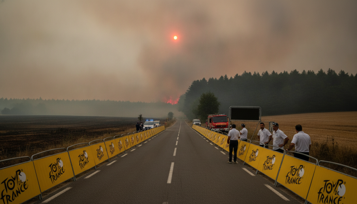 Tour de France confirms Stage 3 to run without spectators amid wildfires