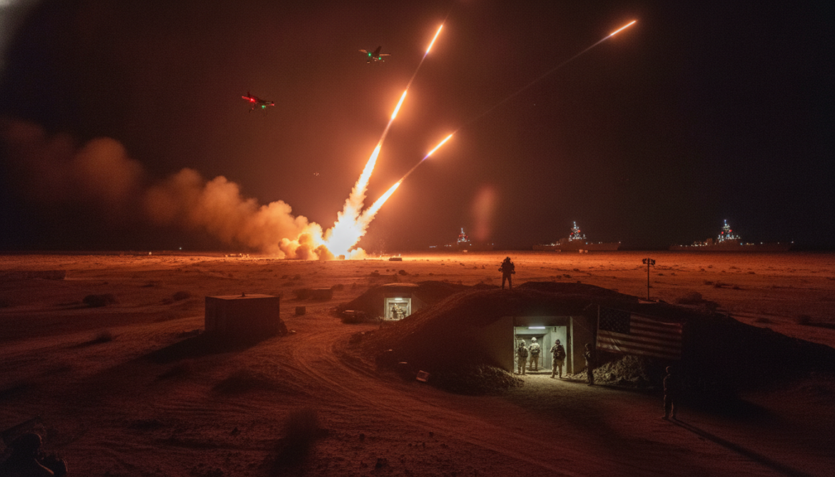 US Launches Fifth Night of Strikes on Iran Targeting Missile Launch Sites