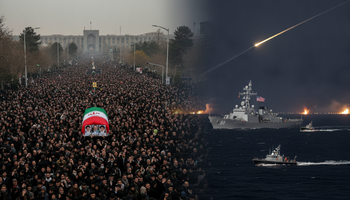 US Strikes Iran Amid Khamenei Funeral as Tehran Retaliates in Gulf