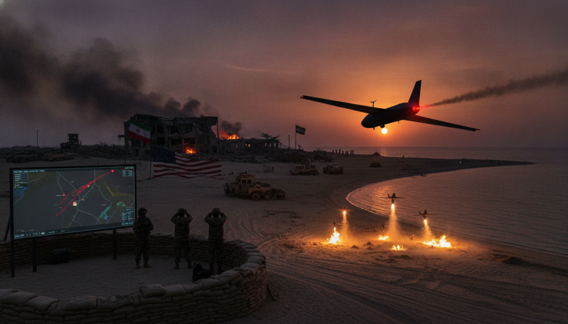 US strikes in Iran kill four as Tehran launches drones at Gulf