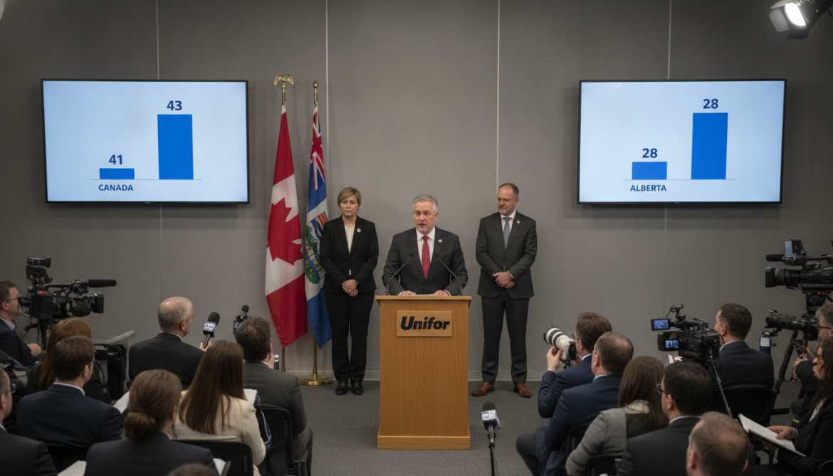 Unifor reports 43 Canadian media jobs eliminated, 28 in Alberta