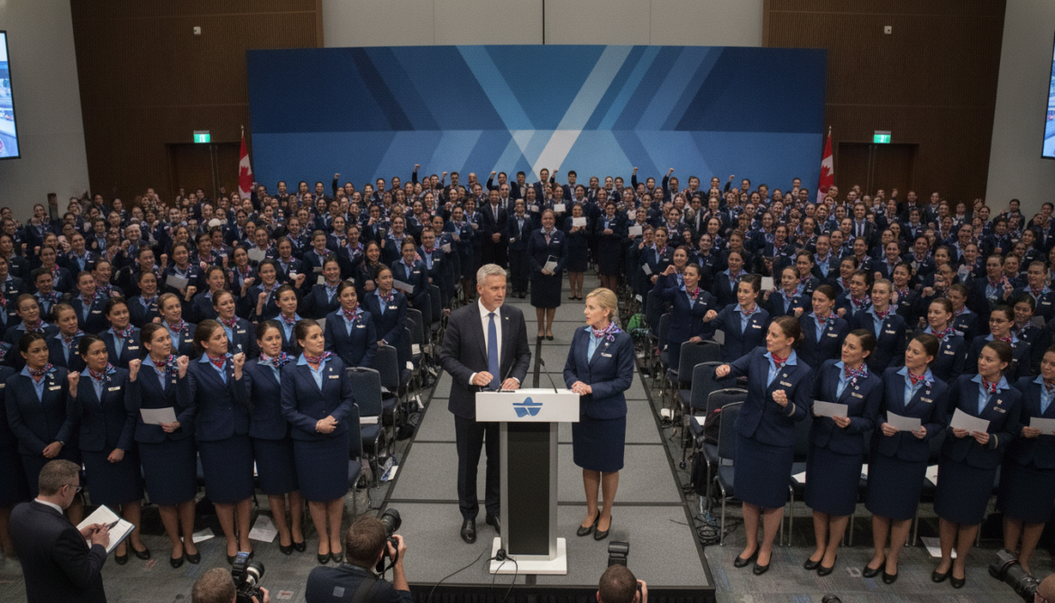 WestJet flight attendants authorize strike action starting August 2 2026