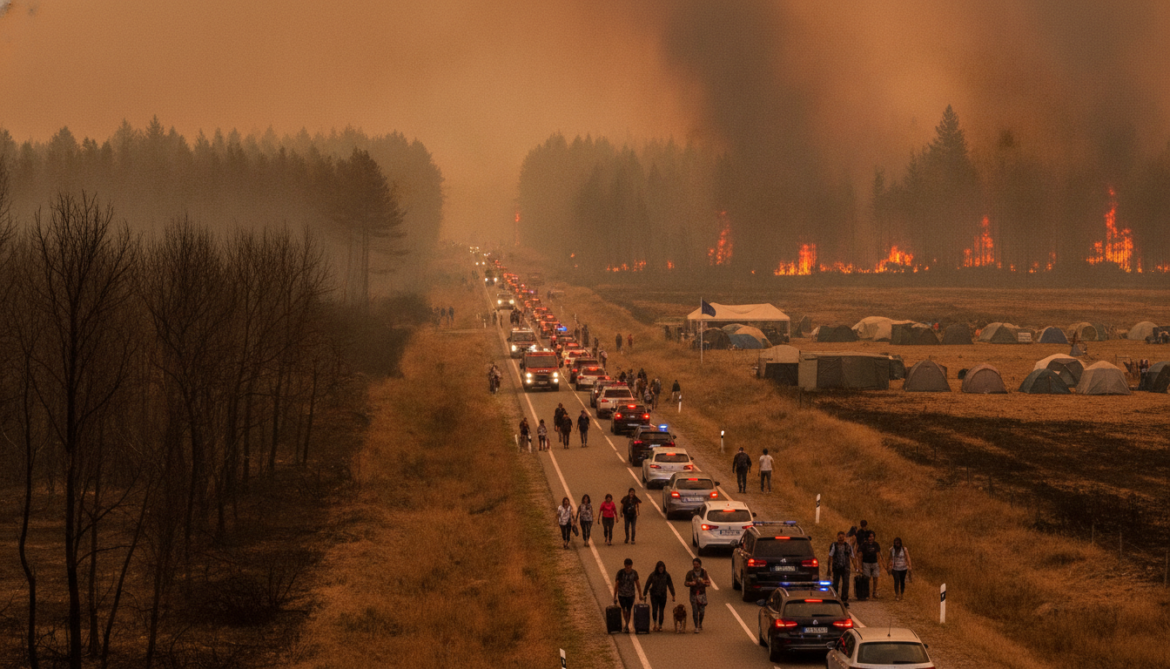 Wildfires Near Bordeaux Force Evacuation of Over 325,000 in France and Spain