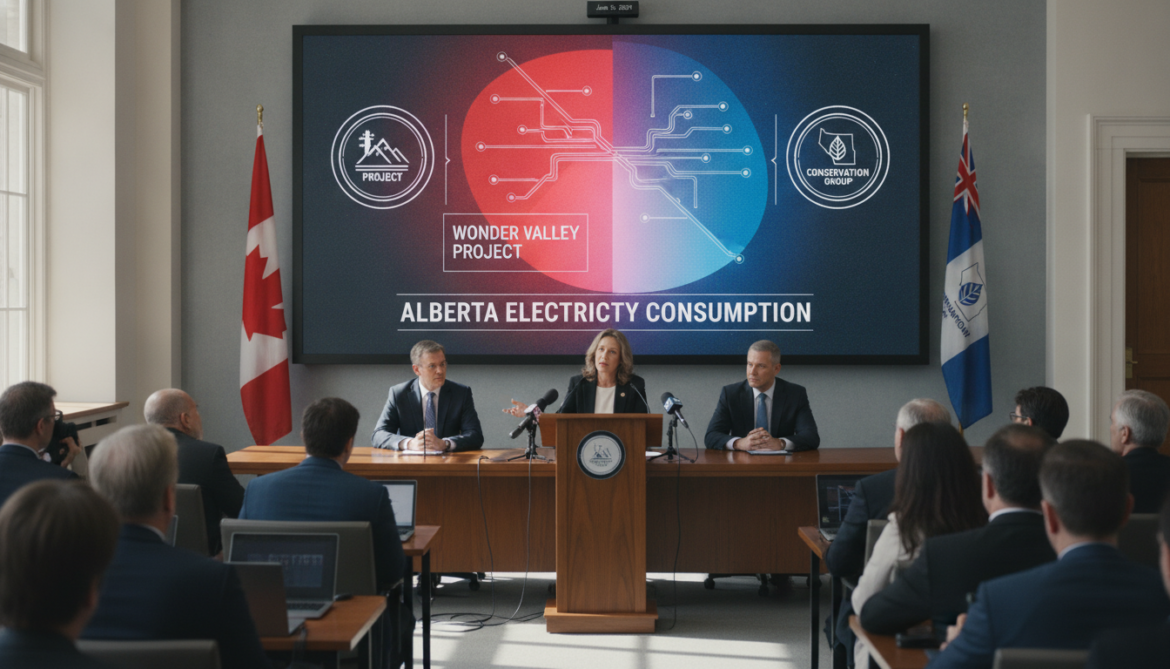 Wonder Valley Project Could Consume Three-Quarters of Alberta's Electricity, Conservation Group Warns
