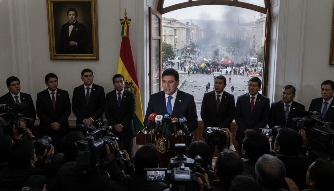 Bolivia's President Paz declares state of emergency after 50 days of protests