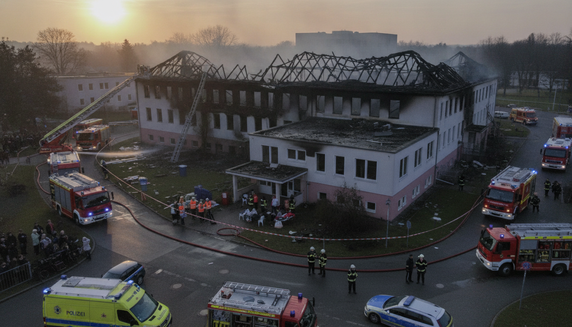 Ludwigslust hospital fire kills two, injures 34 as police launch investigation