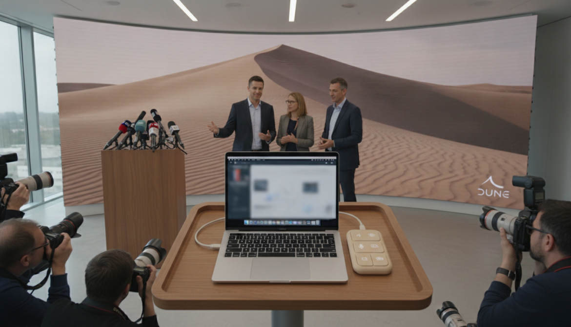 Project Mirage’s Dune launches three‑key MacBook keypad for mute and camera