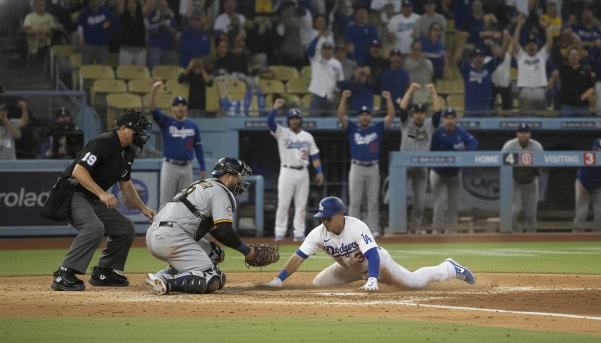 Dodgers edge Padres 4-3 in tense MLB clash