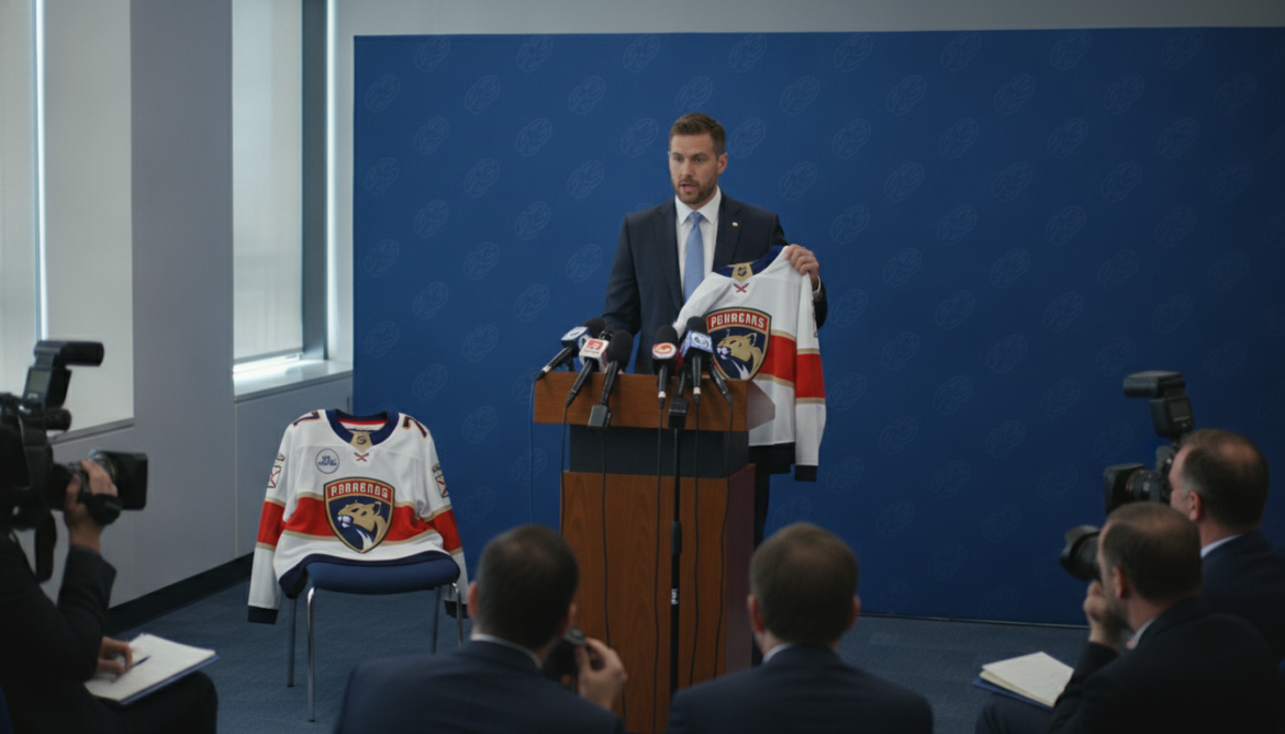 McKenna confirms he will not wear Bobrovsky's 72 jersey