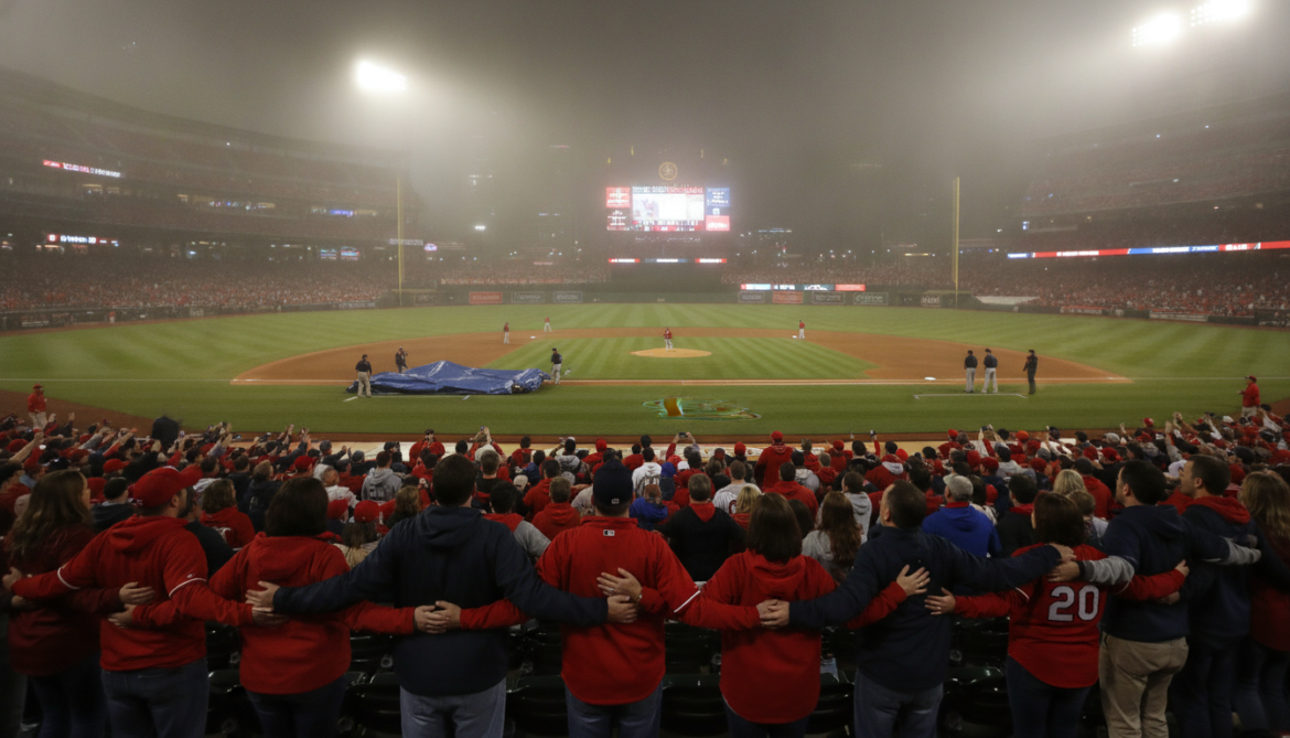 St. Louis Cardinals Win 3-0 After Fog Delay as Fans Sing Country Roads