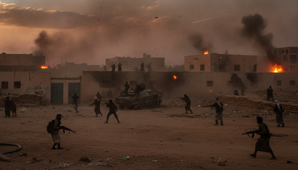 Houthis launch surprise offensive on southern Hodeidah army barracks as fighting intensifies