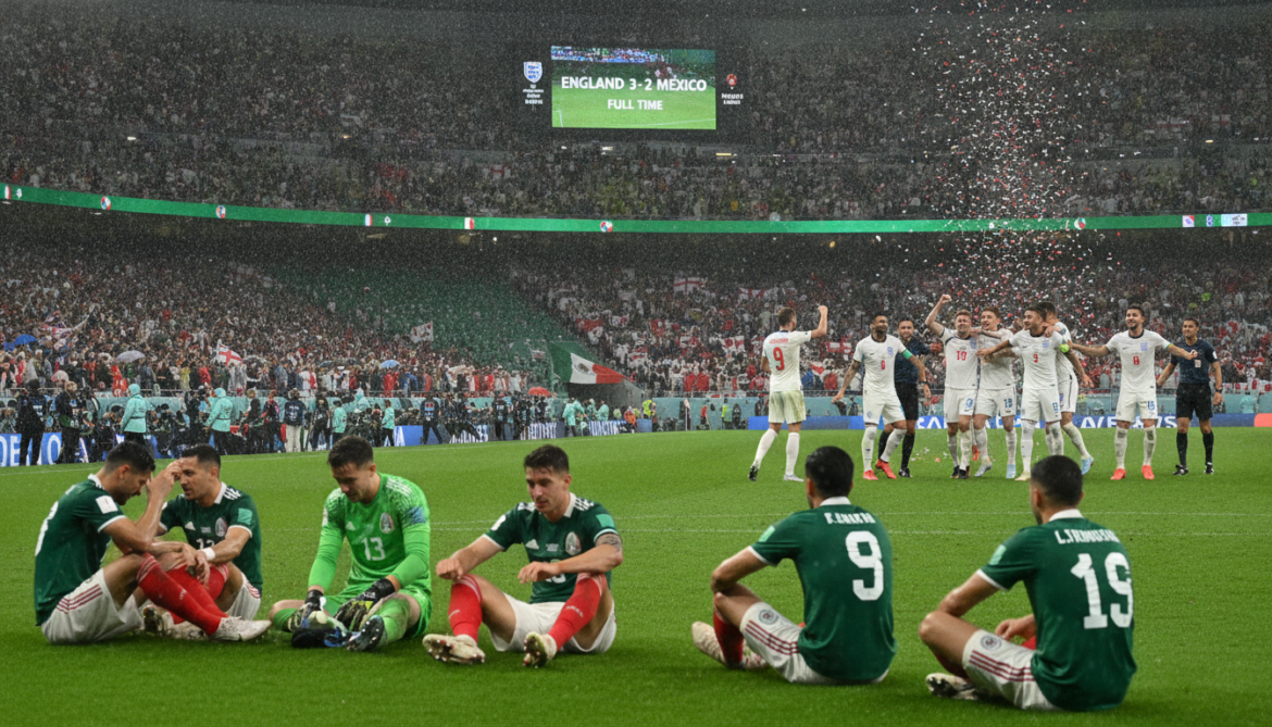 Mexico eliminated by England 3-2 in World Cup Round of 16