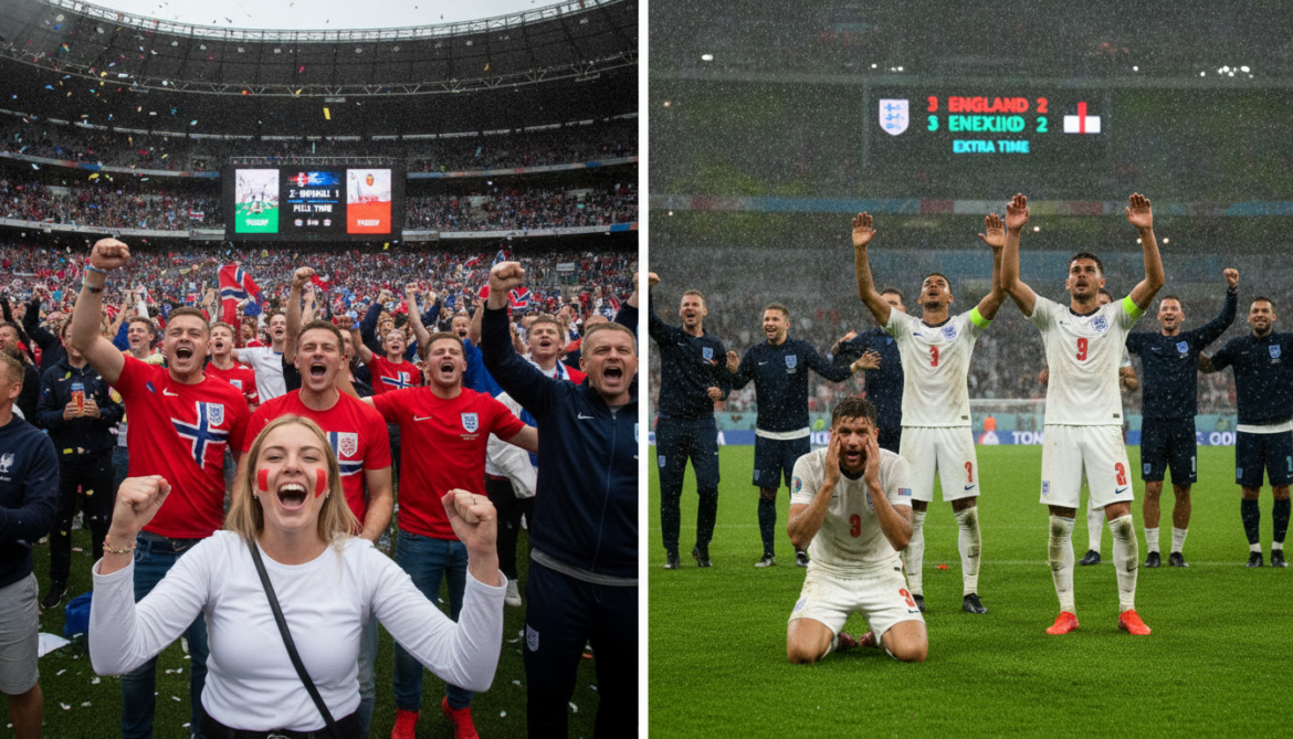 Norway stuns Brazil as England survives Mexico in dramatic Round of 16