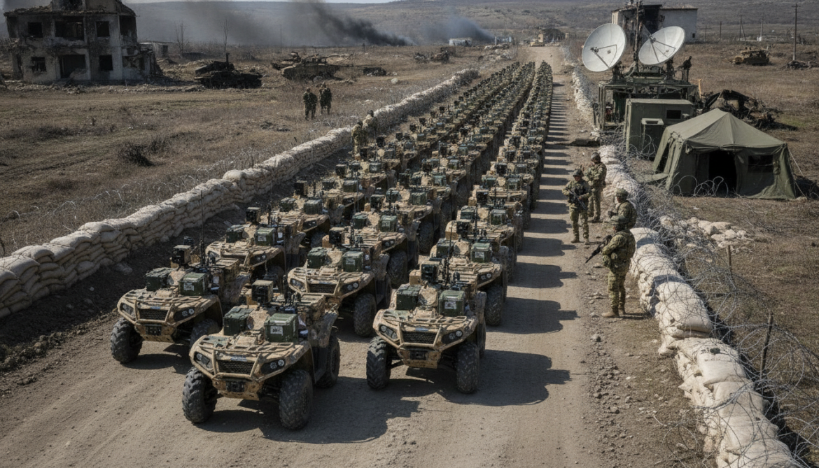 Forterra deploys more than 100 autonomous ATVs in Ukraine conflict zones