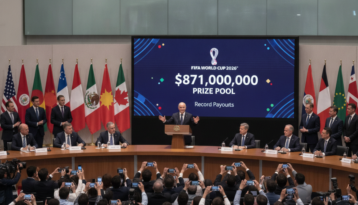 2026 World Cup Reveals Record $871 Million Prize Pool and Payouts
