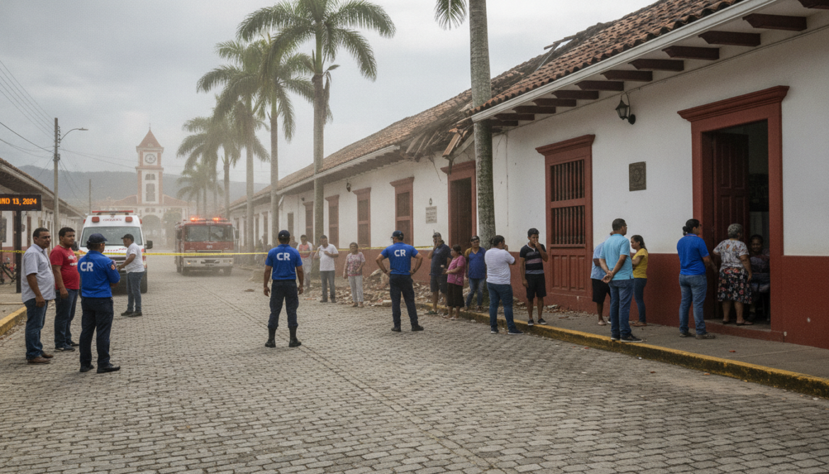 Costa Rica earthquake strikes near Orotina with magnitude 5.3