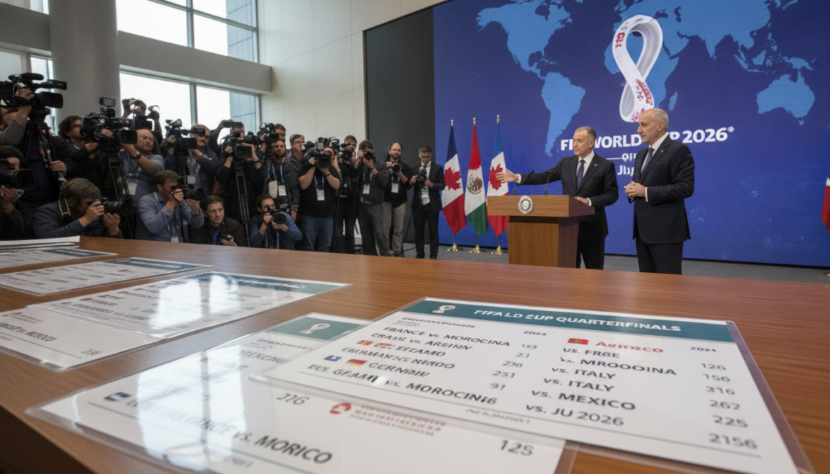 World Cup 2026 quarterfinals full schedule revealed with France vs Morocco