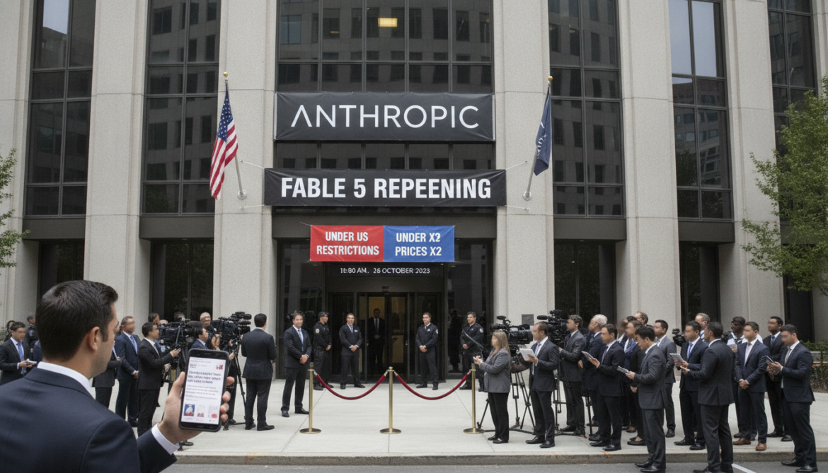 Anthropic Fable 5 reopens under US restrictions with doubled price