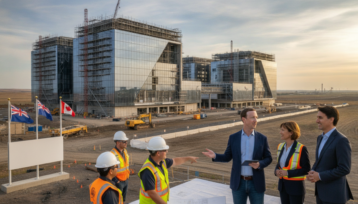 Meta unveils 13 billion dollar AI data centre in Sturgeon County Alberta