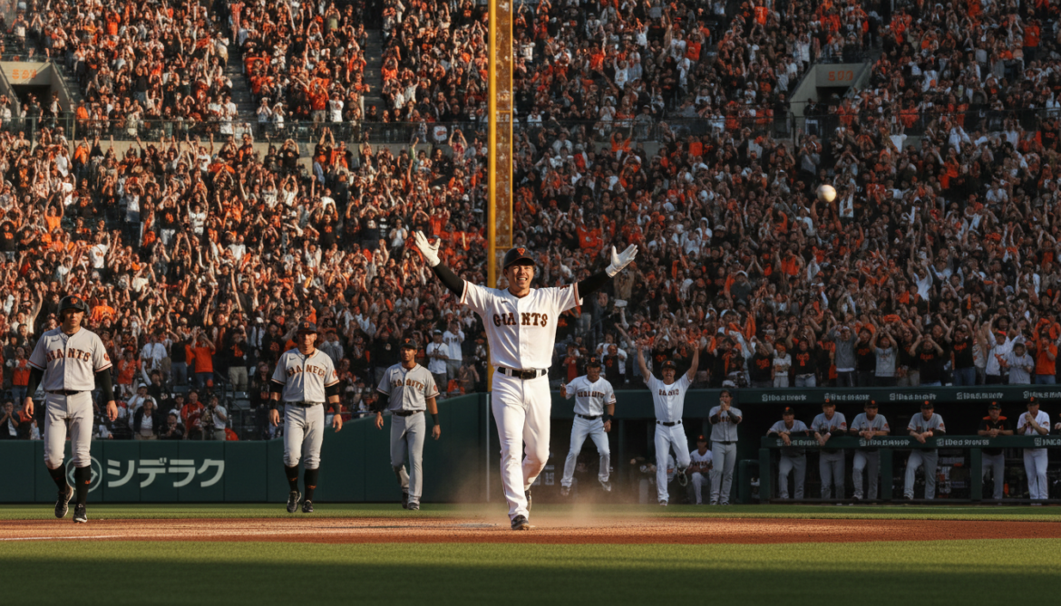 Okamoto belts first-inning grand slam to seal series finale victory over Giants
