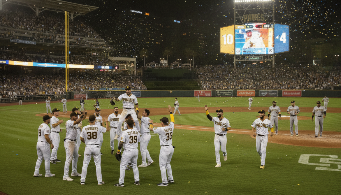 Padres rout Diamondbacks 10 to 4 in emphatic MLB win