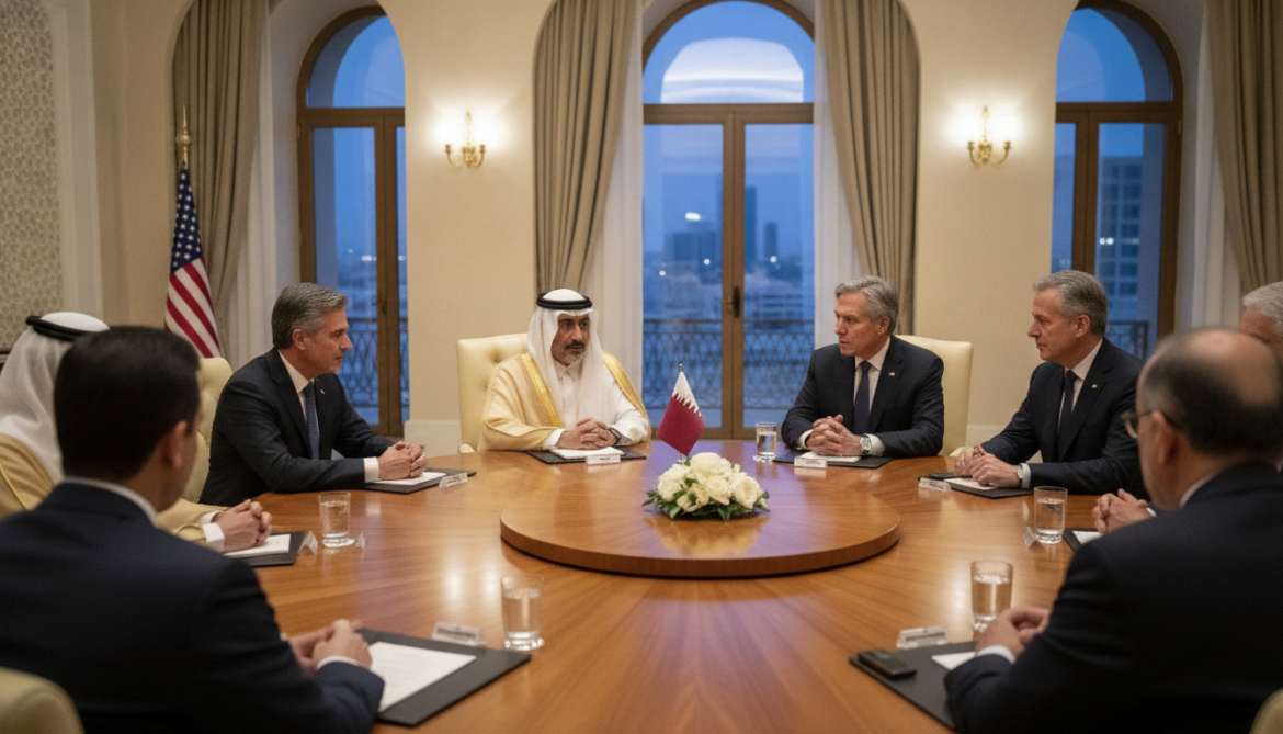 U.S. and Iran strikes pause as Qatar mediates to avert renewed war