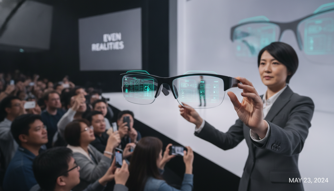 Even Realities unveils G2 smart glasses with neon HUD and productivity focus
