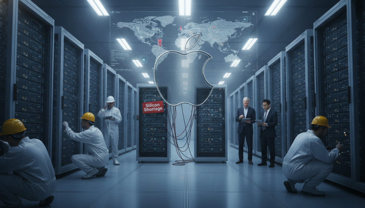Apple struggles to secure chips as AI datacenter buildout strains global capacity