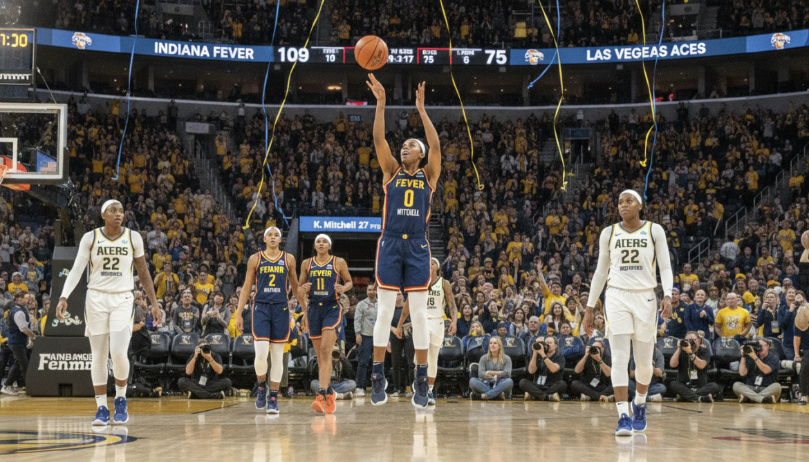 Indiana Fever dominate Las Vegas Aces 109-75 as Kelsey Mitchell scores 27