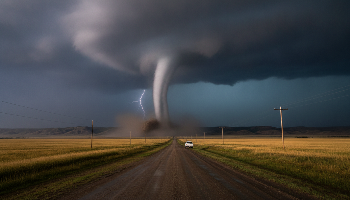 Alberta tornado touches down near Saskatchewan border marking 24th this year