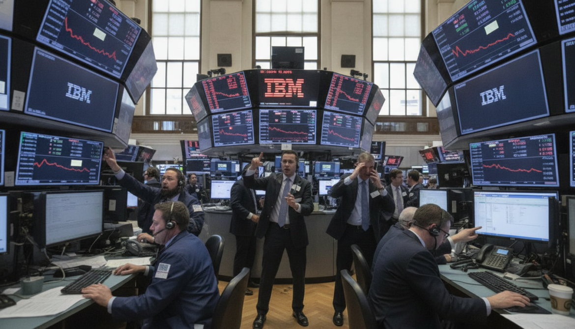 IBM suffers biggest one-day stock drop since 1987 after earnings miss