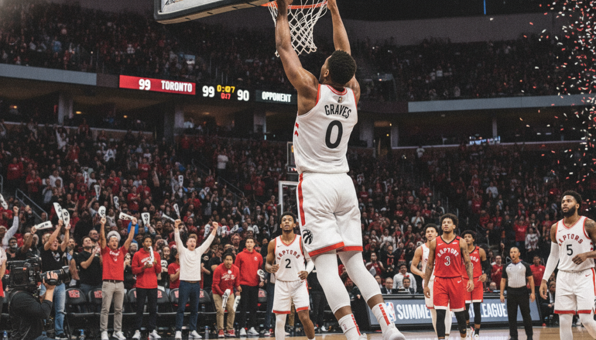 Raptors rookie Graves scores 23, leads Toronto to 99-90 Summer League win