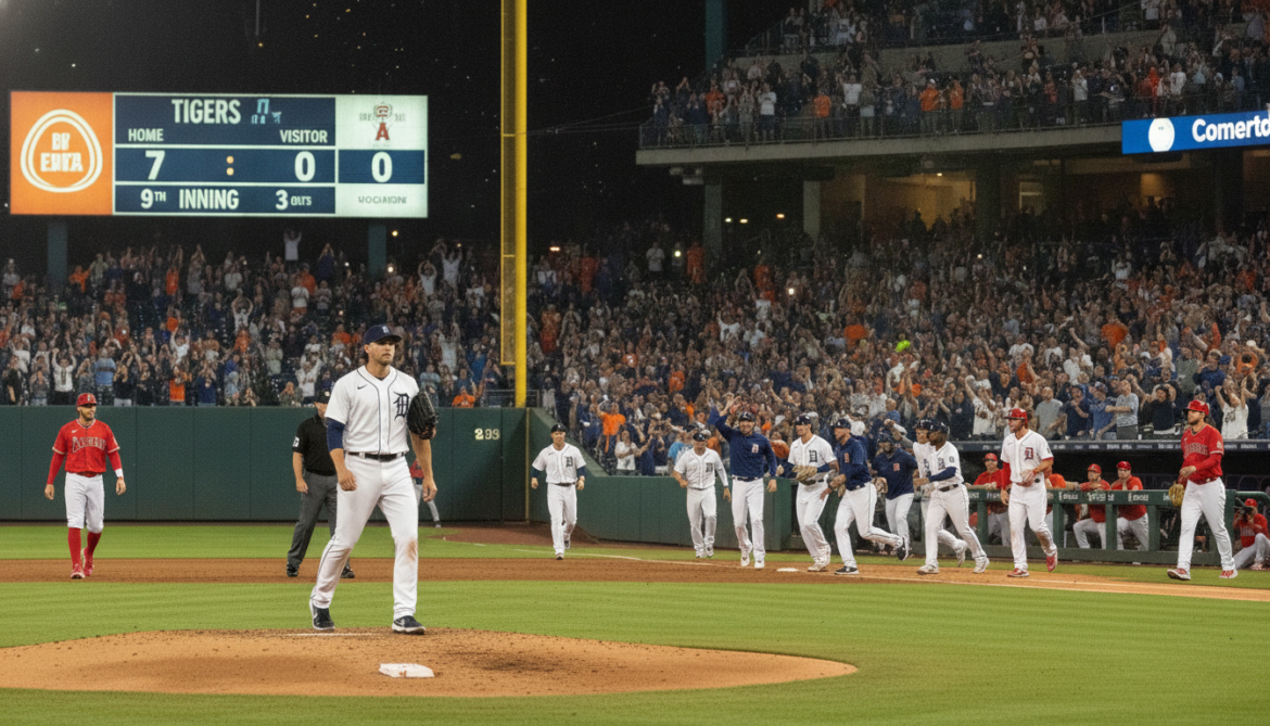 Detroit Tigers shut out Los Angeles Angels 7-0 behind dominant pitching