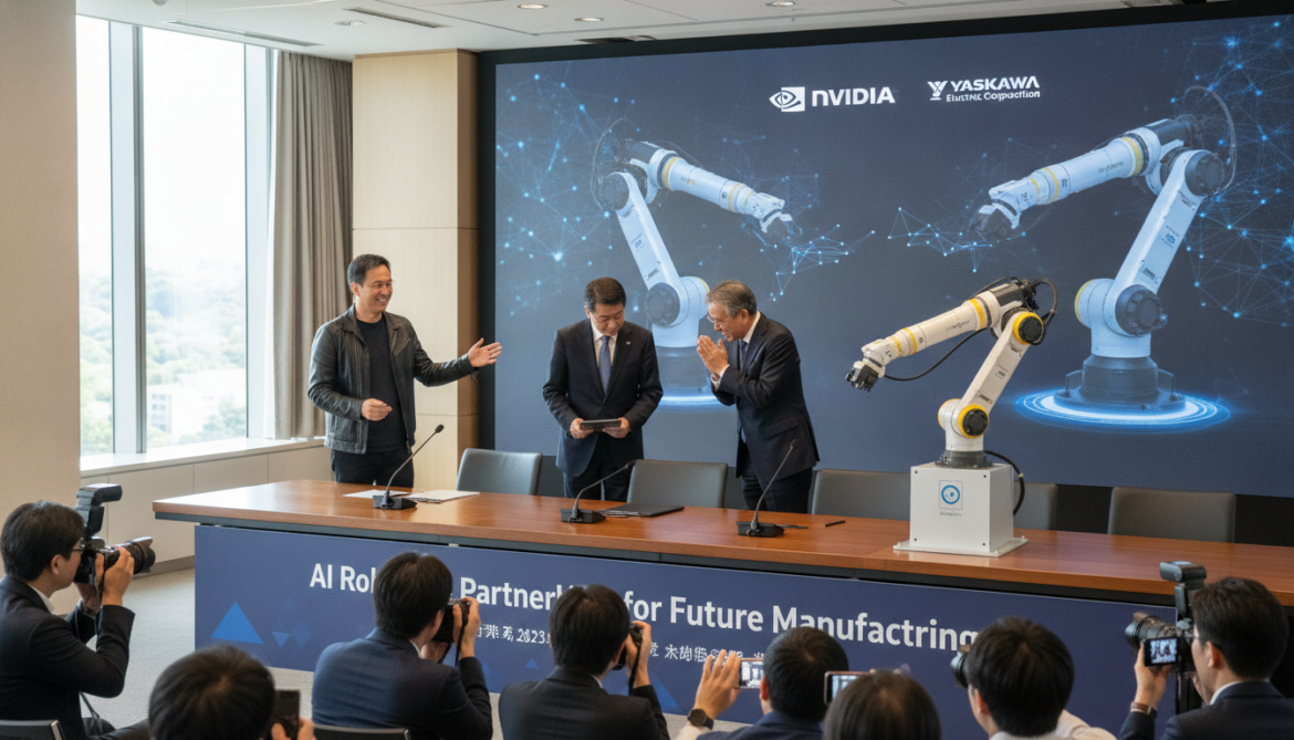 Nvidia announces AI collaboration with Fanuc and Yaskawa to make robots smarter