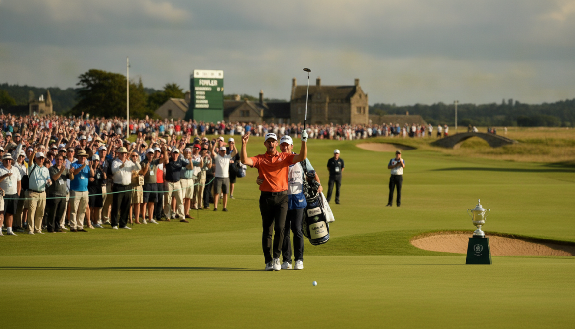 Fox birdies 18th hole, clinches Open Championship title