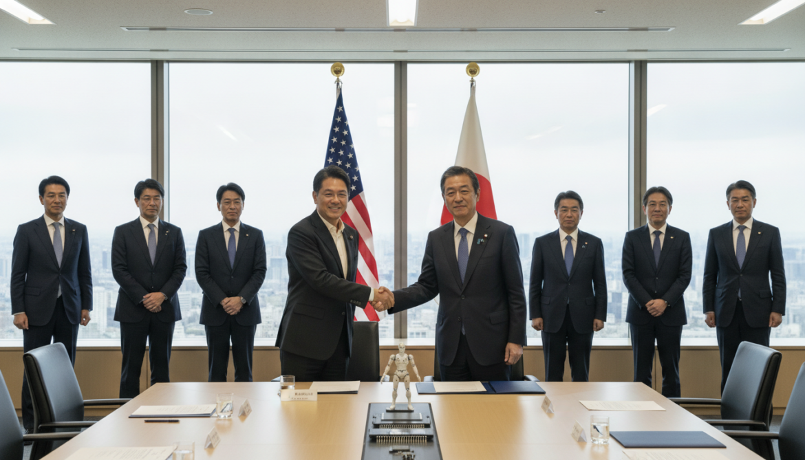 Nvidia Secures Japan Deals to Build National AI Factory and Robotics Ecosystem