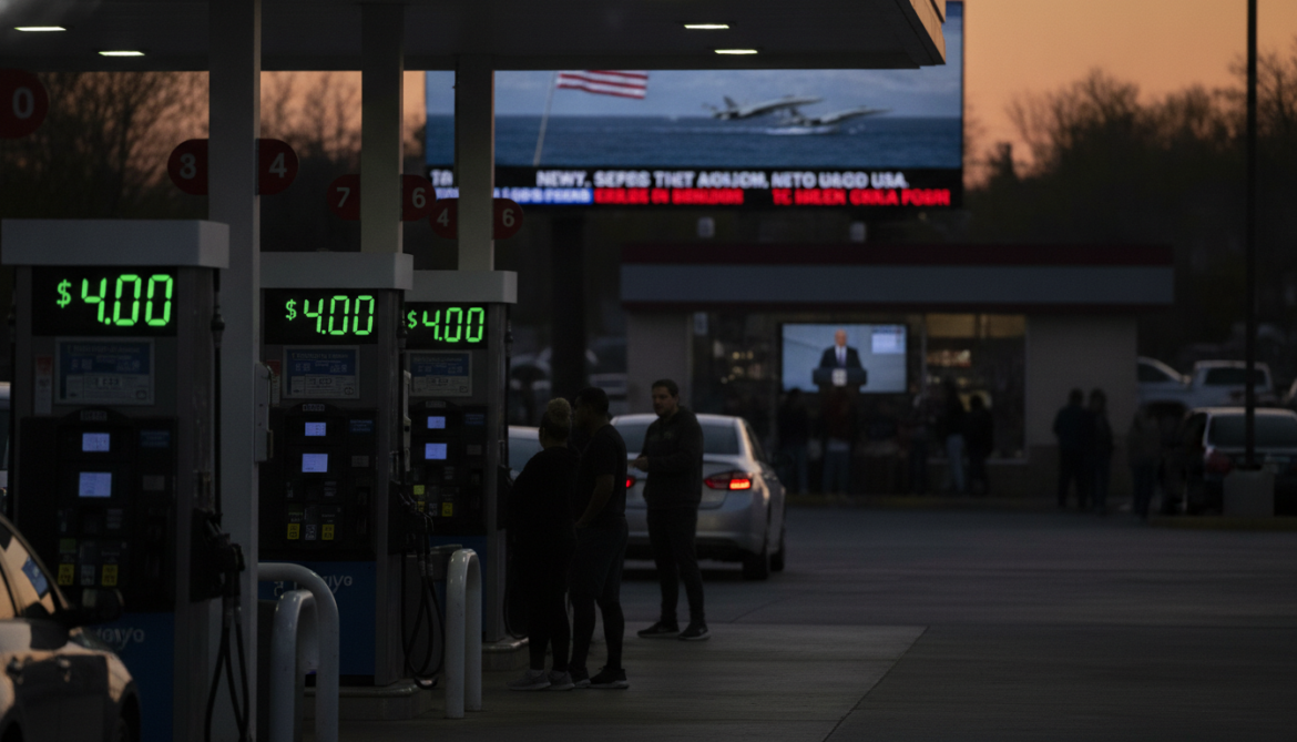 Average US petrol prices hit $4.00 per gallon as US-Iran tensions escalate