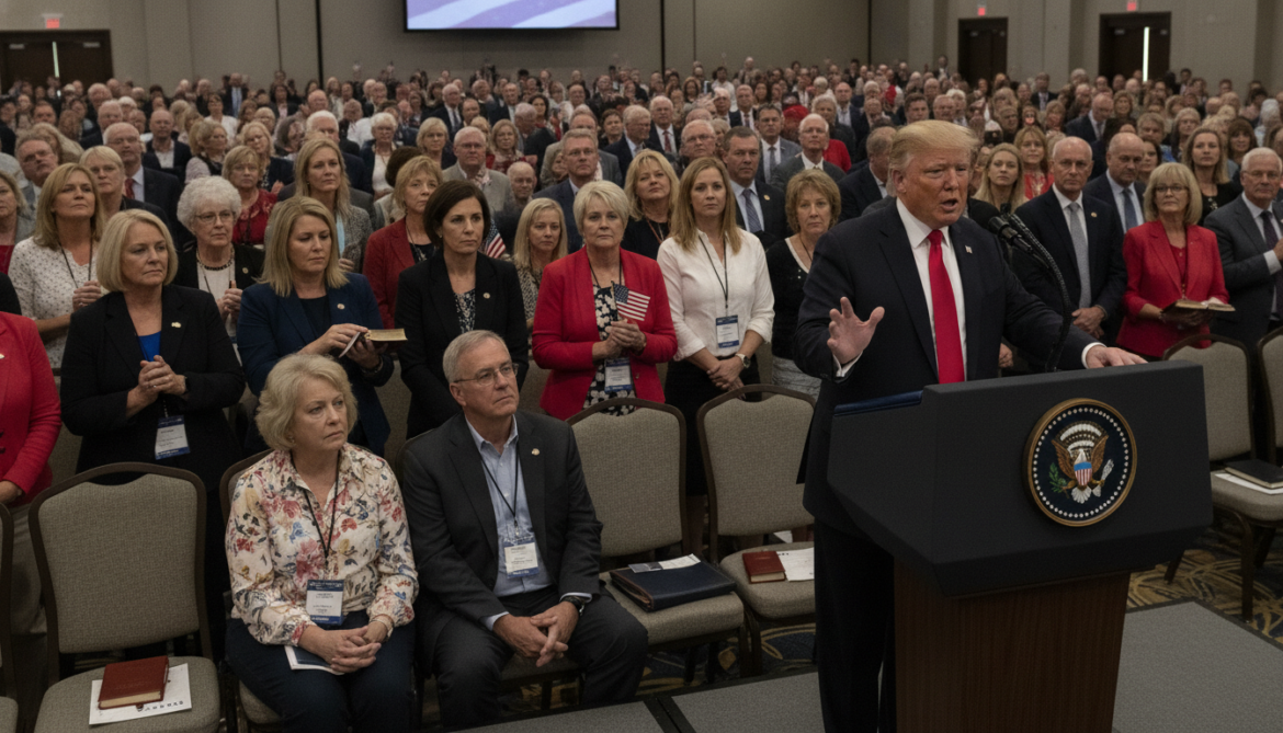 White evangelicals view Trump as God‑chosen despite doubts, study finds