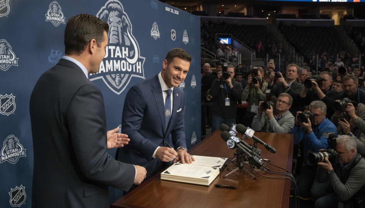 Utah Mammoth re-sign veteran defenseman Marino after strong 2025-26 campaign