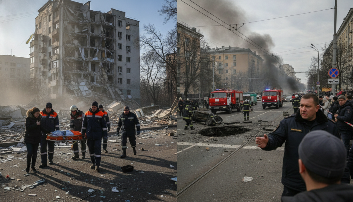 Russia and Ukraine escalate strikes, kill eight including child across both countries