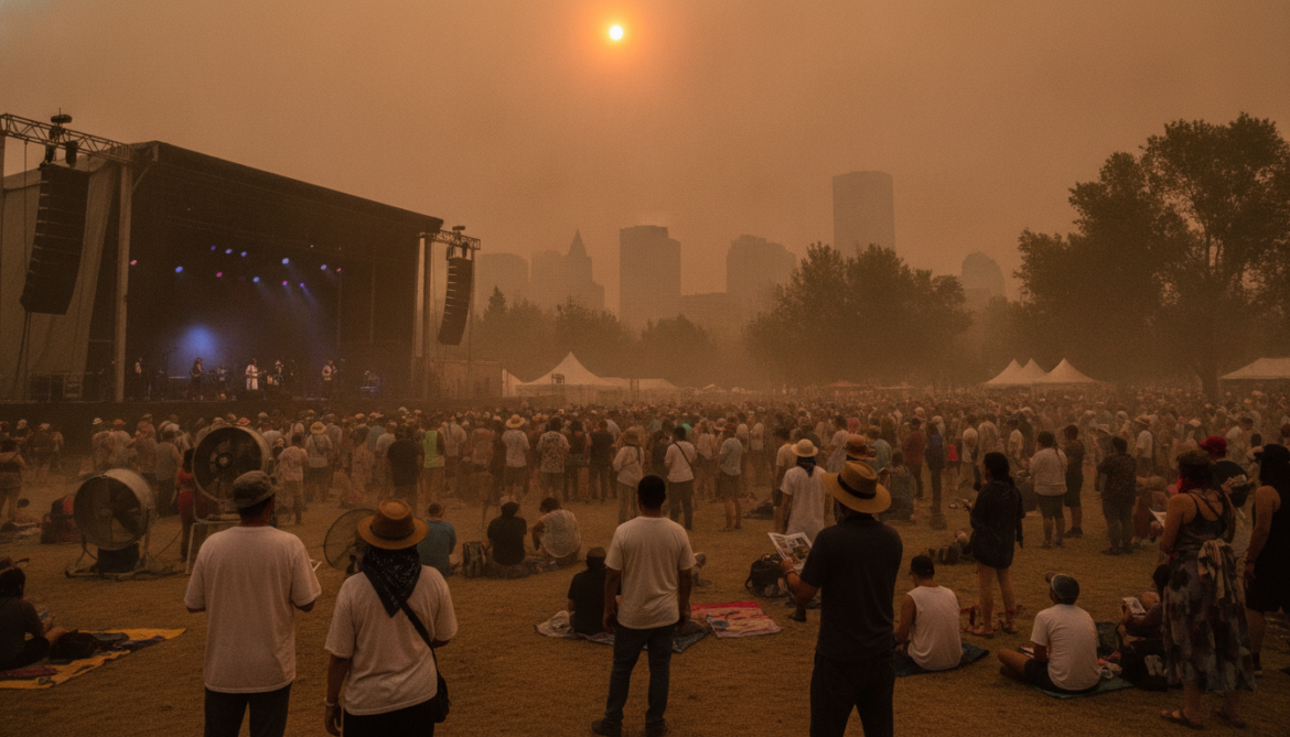 Calgary Folk Music Festival kicks off amid heat warnings and wildfire smoke