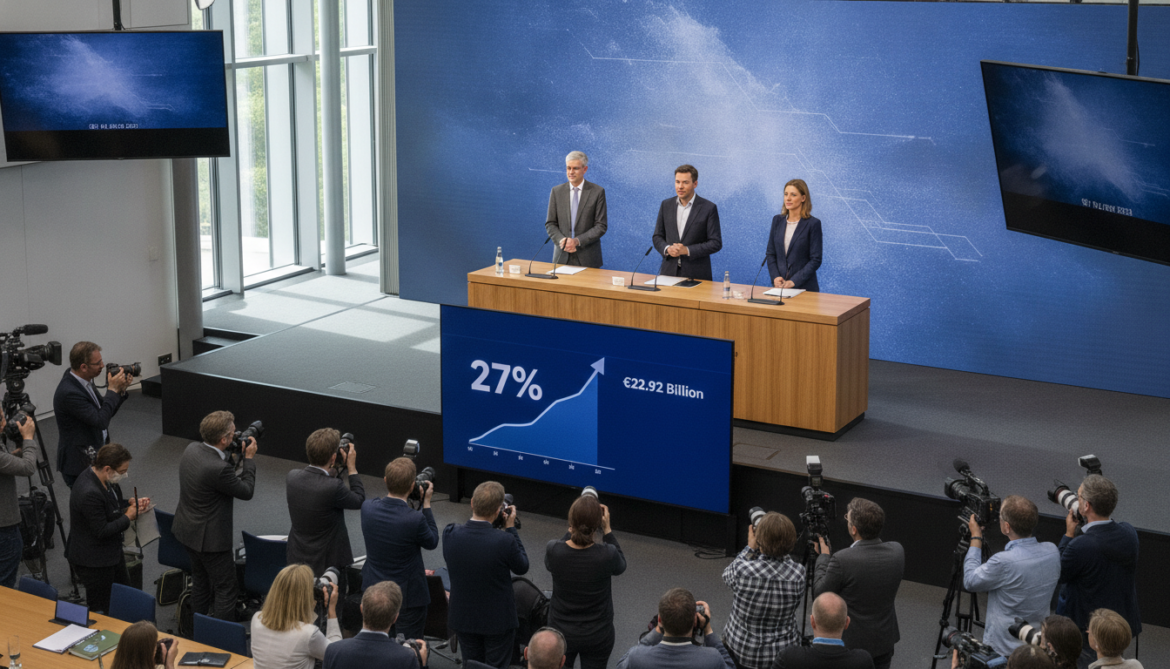 SAP Announces 27% Rise in Current Cloud Backlog to €22.92 Billion