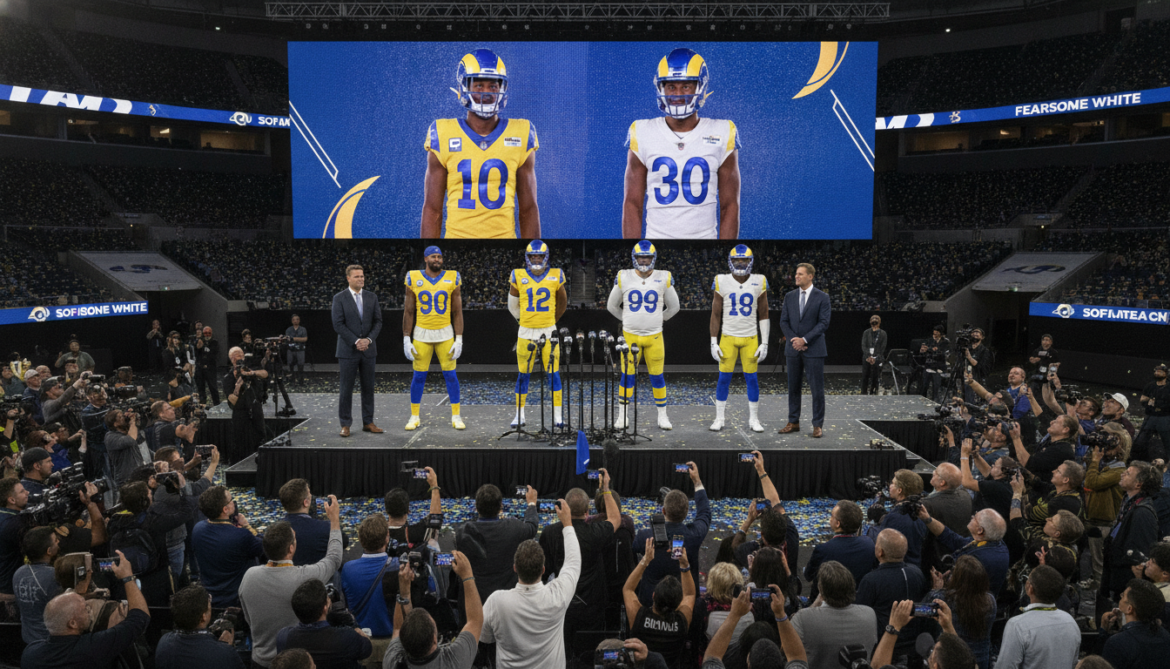 Los Angeles Rams unveil Classic Sol and Fearsome White throwback uniforms