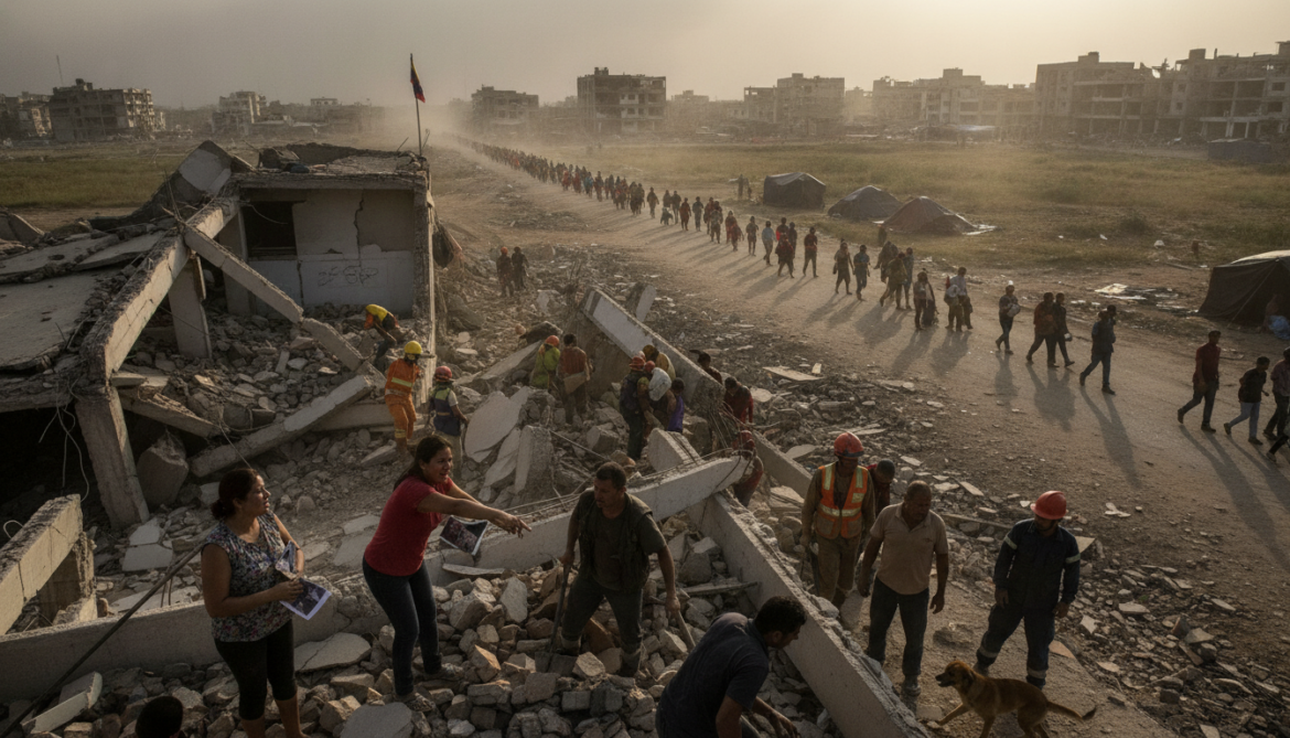 Venezuela earthquakes leave families searching as toll tops 5,500