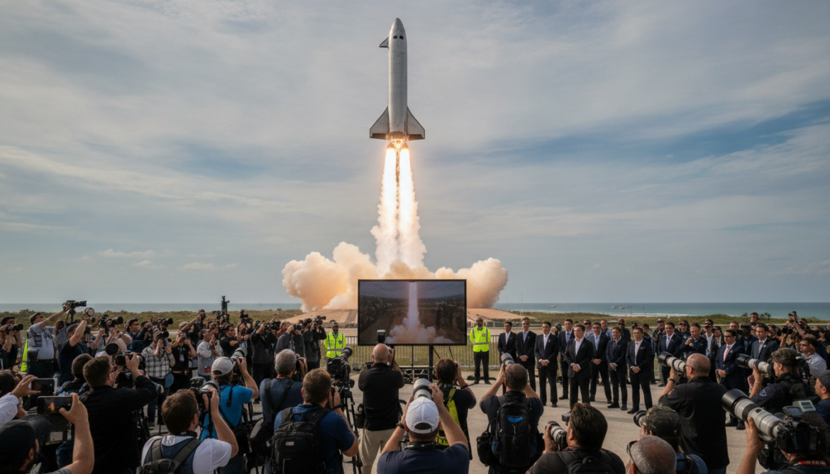 SpaceX launches redesigned Starship Version 3 in 13th test flight after delays
