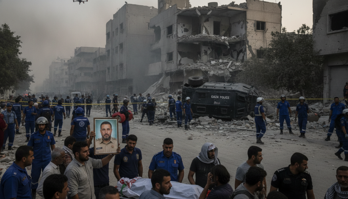 Hamas-led Northern Gaza Police Chief Killed by Israeli Air Strike
