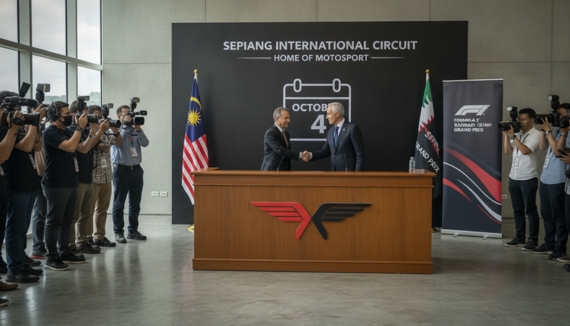 F1 reschedules Bahrain Grand Prix to Sepang, Malaysia on October 4